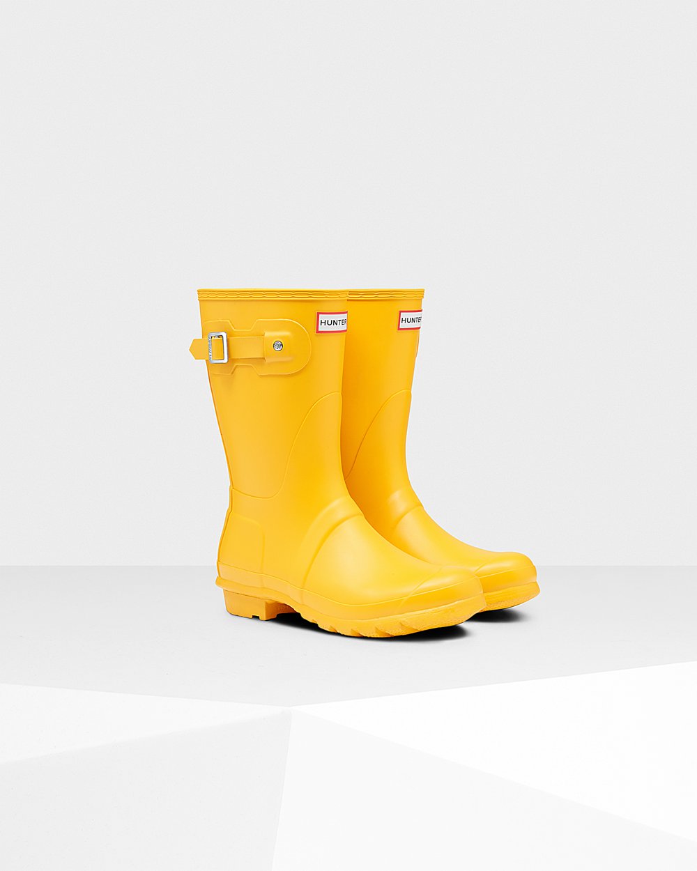 Hunter Mujer Original - Botas de Lluvia Amarillo - 839-RINKDE